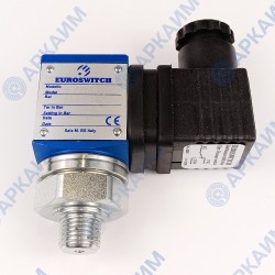 Реле давления 2400616 Euroswitch ¼ BSP регулируемое от 100 до 400 бар, уплотнение NBR, реле SPDT