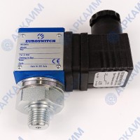 Реле давления 2400621 Euroswitch на 300 бар ¼ BSP регулируемое от 0.3 до 5 бар, уплотнение FKM