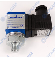 Реле давления 2400621 Euroswitch на 300 бар ¼ BSP регулируемое от 0.3 до 5 бар, уплотнение FKM