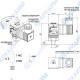 Реле давления 2400621 Euroswitch ¼ BSP от 0.3 - 5 бар, уплотнение FKM, реле SPDT