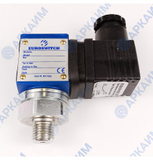 Реле давления 2400624 Euroswitch на 300 бар ¼ BSP регулируемое от 25 до 80 бар, уплотнение FKM
