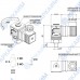 Реле давления 2400G22 Euroswitch 1/8 BSP от 1 - 10 бар, уплотнение FKM, реле SPDT