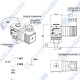 Реле давления 2400G15 Euroswitch 1/8 BSP регулируемое от 50 - 200 бар, уплотнение NBR, реле SPDT