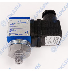 Реле давления 2400G22 Euroswitch на 300 бар 1/8 BSP регулируемое от 1 до 10 бар, уплотнение FKM