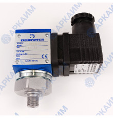 Реле давления 2400G23 Euroswitch на 300 бар 1/8 BSP регулируемое от 10 до 25 бар, уплотнение FKM