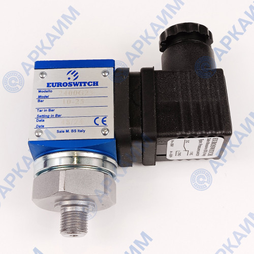 Реле давления 2400G23 Euroswitch 1/8 BSP от 10 - 25 бар, уплотнение FKM, реле SPDT
