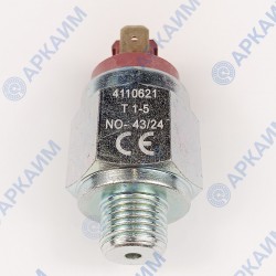 Реле давления 4110621 Euroswitch ¼ BSP регулируемое от 1 до 5 бар / без коннектора