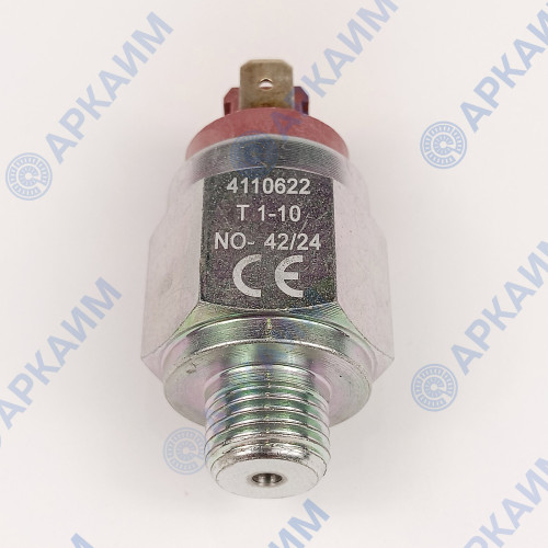 Реле давления 4110622 Euroswitch ¼ BSP регулируемое от 1 до 10 бар / без коннектора
