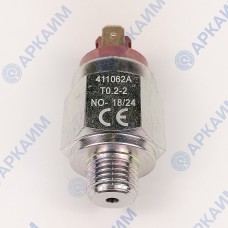 Реле давления 411062A Euroswitch на 300 бар ¼ BSP регулируемое от 0.2 до 2 бар / без коннектора