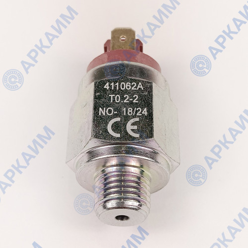 Реле давления 411062A Euroswitch ¼ BSP регулируемое от 0.2 до 2 бар / без коннектора