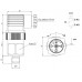 Реле давления 4820Н16 Euroswitch на 400 бар ¼ BSP регулируемое от 50 до 200 бар