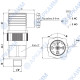 Реле давления 4920G20 Euroswitch 1/8 BSP с регулировкой сработывания от 0.3 до 1.5 бар, реле SPDT