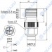 Нерегулируемый термостат 80-75С 5061607080S90 М22*1,5