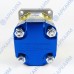 Гидромотор Vivoil 7U4702017 10,8 см3, BSP1/2 - BSP1/2, правое вращение до 260 бар, 2 гр, вал 1:8, Ø17.4, еврофланец Ø36,5 с антикавитационным клапаном