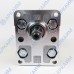 Гидромотор Vivoil 7U4702017 10,8 см3, BSP1/2 - BSP1/2, правое вращение до 260 бар, 2 гр, вал 1:8, Ø17.4, еврофланец Ø36,5 с антикавитационным клапаном