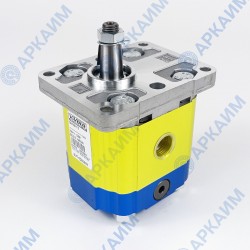 Гидромотор Vivoil 7U4702017 10,8 см3, BSP1/2 - BSP1/2, правое вращение до 260 бар, 2 гр, вал 1:8, Ø17.4, еврофланец Ø36,5 с антикавитационным клапаном