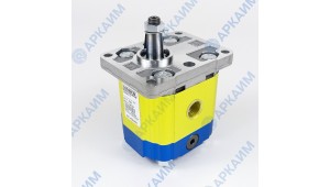 Гидромотор Vivoil 7U4702017 10,8 см3, BSP1/2 - BSP1/2, правое вращение до 260 бар, 2 гр, вал 1:8, Ø17.4, еврофланец Ø36,5 с антикавитационным клапаном