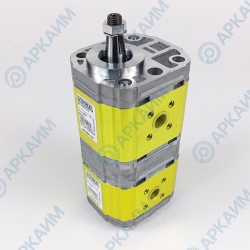 Гидронасос 9S211FQA4743 Vivoil 2-х секционный тандемный [10,8] + [6] см3, 1:5 Ø17,4, 50 еврофланец 'HY', левое вращение