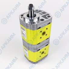 Гидронасос 9S211FQA4747 Vivoil 2-х секционный тандемный [10,8] + [10,8] см3, 1:5 Ø17,4, 50 еврофланец 'HY', левое вращение