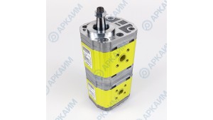 Гидронасос 9S211FQA4747 Vivoil 2-х секционный тандемный [10,8] + [10,8] см3, 1:5 Ø17,4, 50 еврофланец 'HY', левое вращение