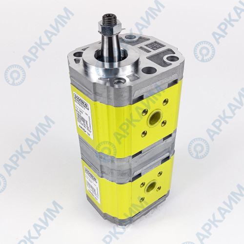 Гидронасос 9S211FQA4747 Vivoil 2-х секционный тандемный [10,8] + [10,8] см3, 1:5 Ø17,4, 50 еврофланец 'HY', левое вращение