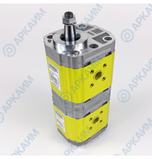 Гидронасос 9S211FQA4949 Vivoil 2-х секционный тандемный [14,4] + [14,4] см3, 1:5 Ø17,4, 50 еврофланец 'HY', левое вращение