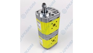 Гидронасос 9S211FQA4949 Vivoil 2-х секционный тандемный [14,4] + [14,4] см3, 1:5 Ø17,4, 50 еврофланец 'HY', левое вращение