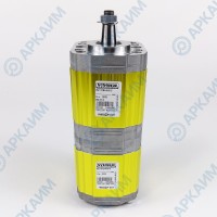 Гидронасос 9S211FQA4949 Vivoil 2-х секционный тандемный [14,4] + [14,4] см3, 1:5 Ø17,4, 50 еврофланец 'HY', левое вращение