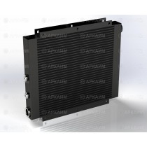 Радиатор гидравлический МО4, 180 л/мин, 570*450*63мм, G1 1/4BSP