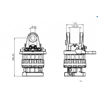 Ротатор CR 1600-WF  16 тонн