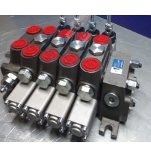 Распределитель DCV100/4 Китай 4 секции 