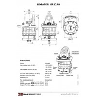 Ротатор Baltrotors GR12A8
