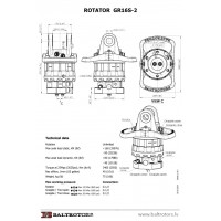 Ротатор Baltrotors GR16S-2