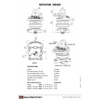 Ротатор Baltrotors GR465