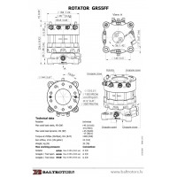 Ротатор Baltrotors GR55FF