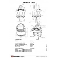 Ротатор Baltrotors GR60