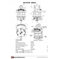 Ротатор Baltrotors GR603