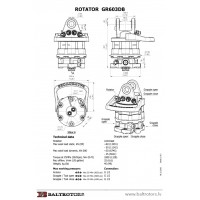 Ротатор Baltrotors GR603DB