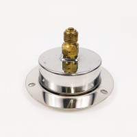 Манометр виброустойчивый YN63Z 0/250 на 250 бар, ⌀ 63 мм, G 1/4" фланцевый, глицериновый