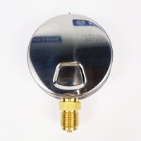 Манометр виброустойчивый YN100Z 0/16 на 16 бар, ⌀ 100 мм, G 1/2" радиальный, глицериновый