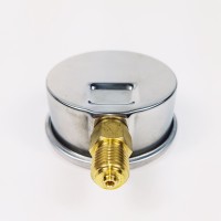 Манометр виброустойчивый YN63Z 0/100  на 100 бар, ⌀ 63 мм, G 1/4" радиальный, глицериновый