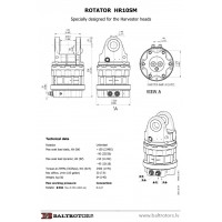 Ротатор Baltrotors HR10SM