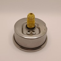Манометр виброустойчивый WKP1007 (M638PBL) на 160 бар, ⌀ 63 мм, G 1/4" осевой, глицериновый