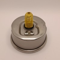 Манометр виброустойчивый WKP1007 (M638PBL) на 250 бар, ⌀ 63 мм, G 1/4" осевой, глицериновый