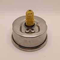 Манометр виброустойчивый WKP1007 (M638PBL) на 315 бар, ⌀ 63 мм, G 1/4" осевой, глицериновый