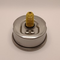 Манометр виброустойчивый WKP1007 (M638PBL) на 600 бар, ⌀ 63 мм, G 1/4" осевой, глицериновый
