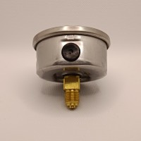 Манометр виброустойчивый WKP1007 (M638PBL) на 600 бар, ⌀ 63 мм, G 1/4" осевой, глицериновый