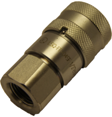 БРС ТИП FIRG, DN12.5 1.1/16JIC SAE12, (ниппель+розетка), 300 бар FF04 Китай