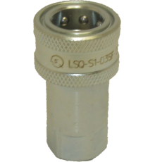 БРС ТИП А, 3/8BSP, ниппель+розетка, 276 бар, цинк., S1-03, Китай