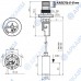 Датчик уровня IMM860-500 Euroswitch 1" BSP от 180 до 860 мм